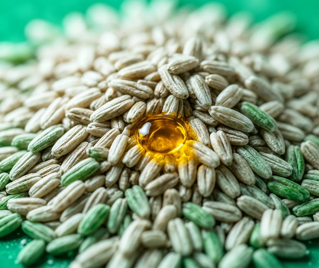 Macro visualization of carbohydrates and healthy fats